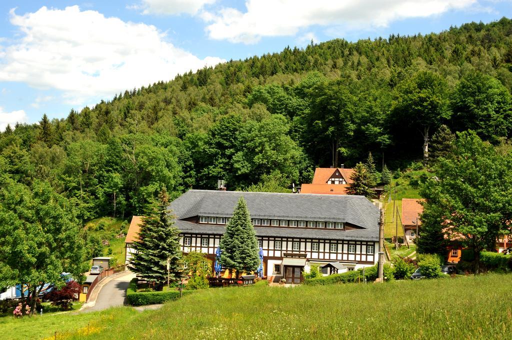 Wanderhotel Sonnebergbaude Waltersdorf  Exterior foto